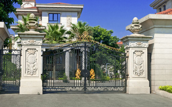 别墅大门不能光图漂亮，大门的风水禁忌也需注意