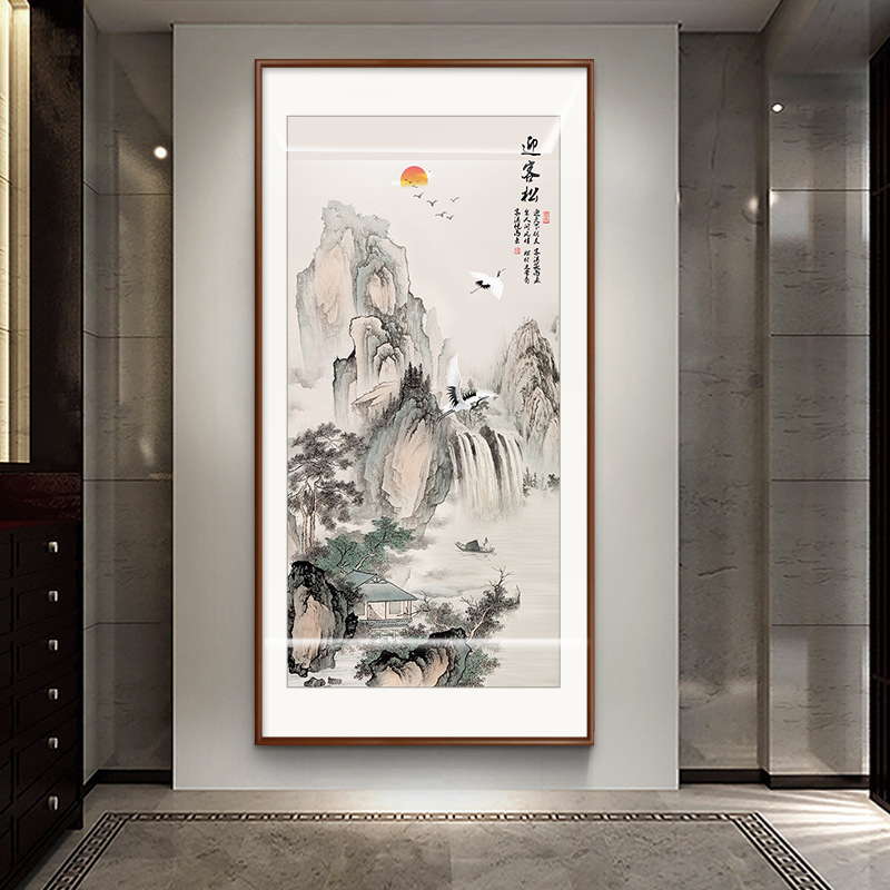 正对大门玄关适合挂什么风水画_玄关挂牡丹画风水好吗_玄关处适合挂什么画