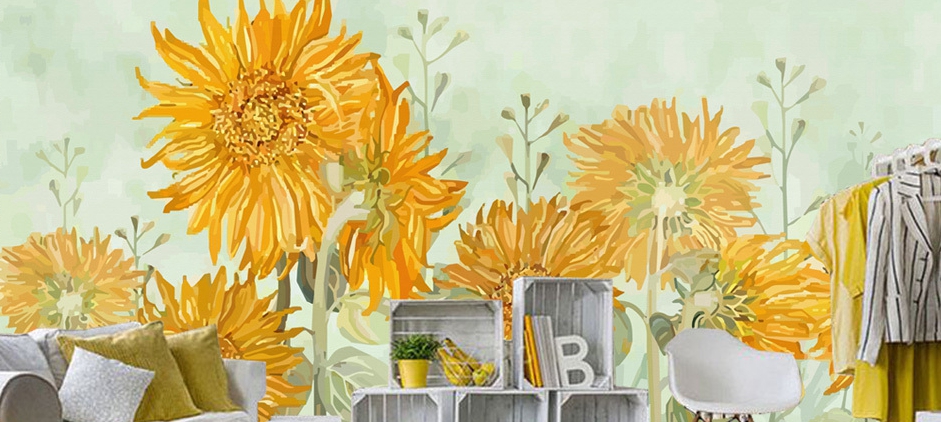 背景墙怎么弄?拿笔手绘走起来!