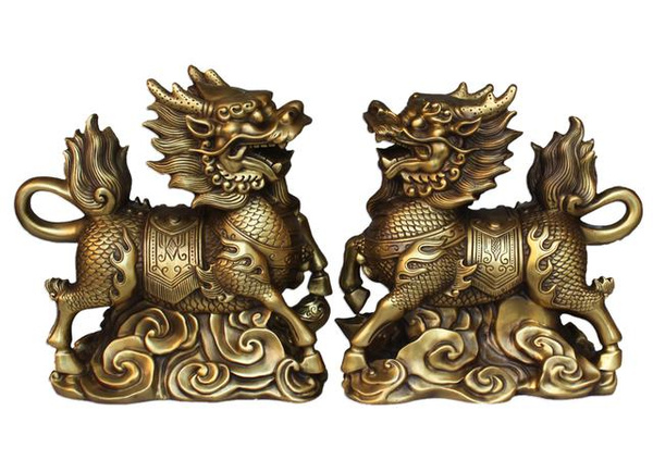 麒麟有个旺事业、招财化煞，效果颇佳