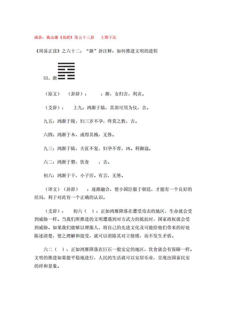 思言学堂：姤卦初六爻动辞解相关的知识点，可能较长