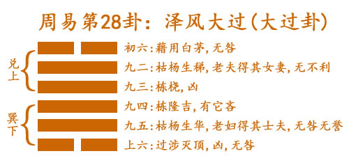 【大过卦-综合详解】大过就字面来说，即大的过错、太超过的意思