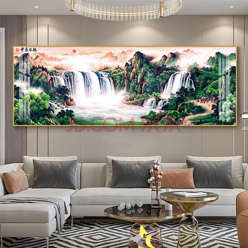 客厅挂大海字画表达什么寓意?中堂挂什么画风水好