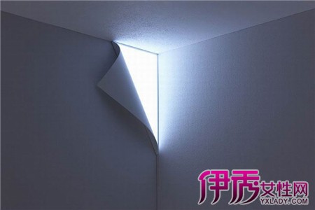 灯饰设计和墙体结合 在家打造美丽星空