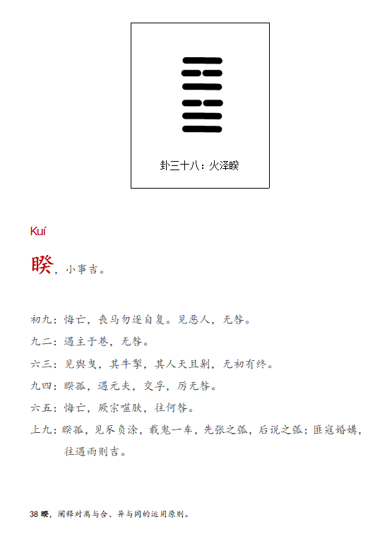 变卦火泽睽卦_火泽睽是就冲卦吗_火泽睽卦 男女关系