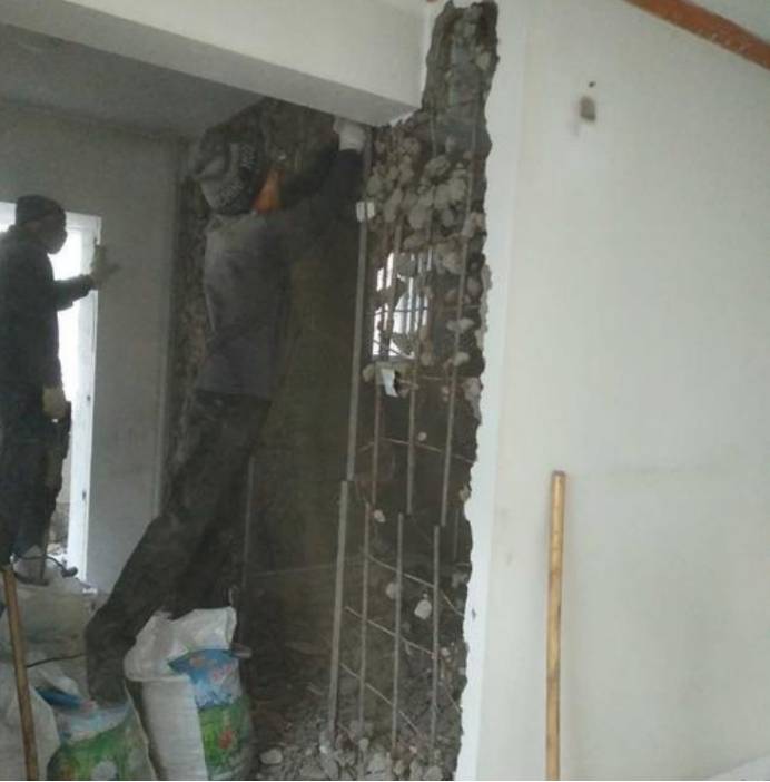 新房装修可以砸墙_装修砸墙价格_装修楼房墙有钢筋可以砸吗
