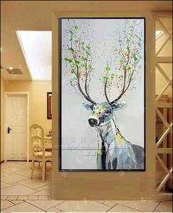 鹿画能不能对着大门?玄关门厅风水禁忌，你知道吗?