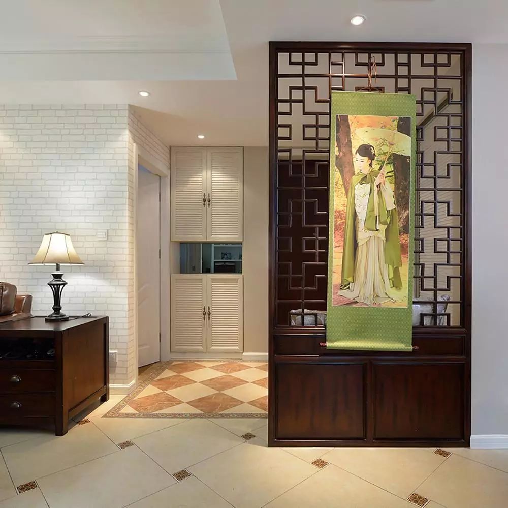 门厅过道吊顶装修风水 多种风格元素混搭，让人倍感时光静逸的美好