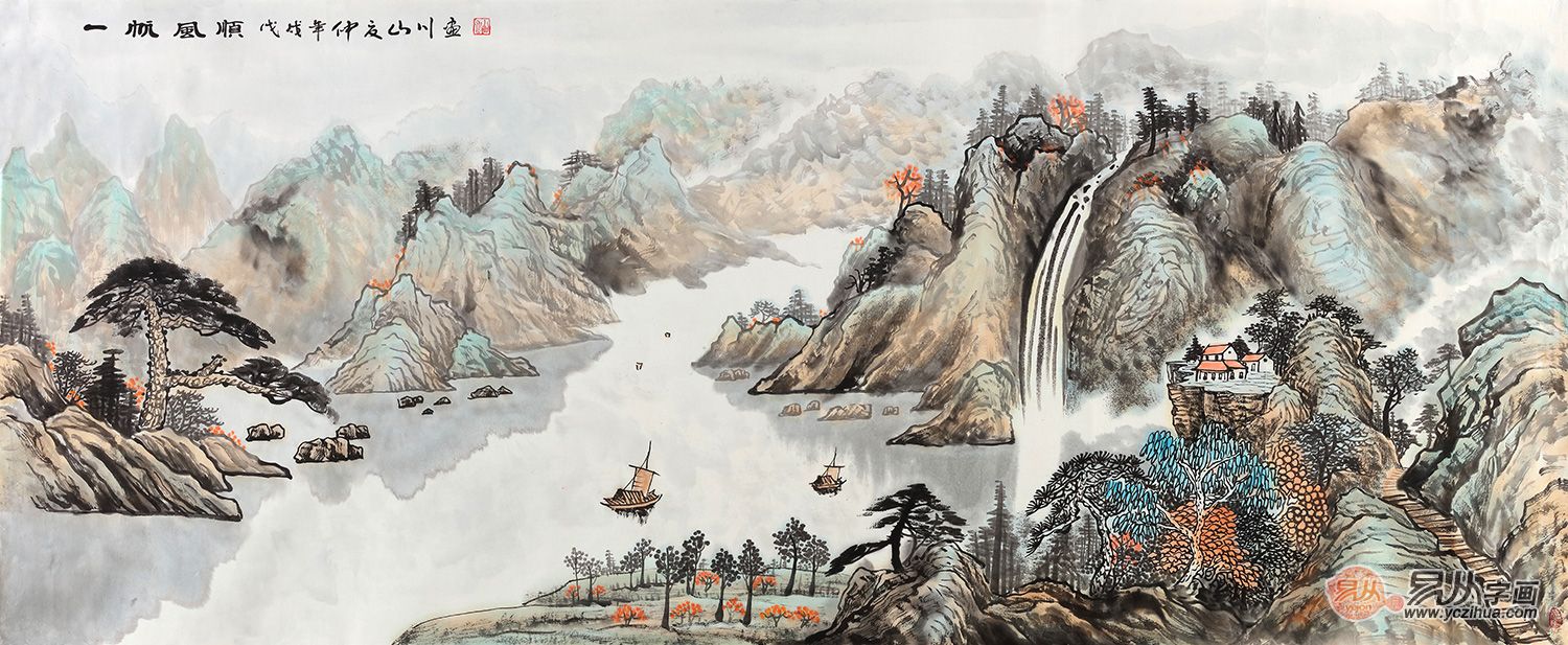 书房适合挂什么字画,名师手绘精品值得一品