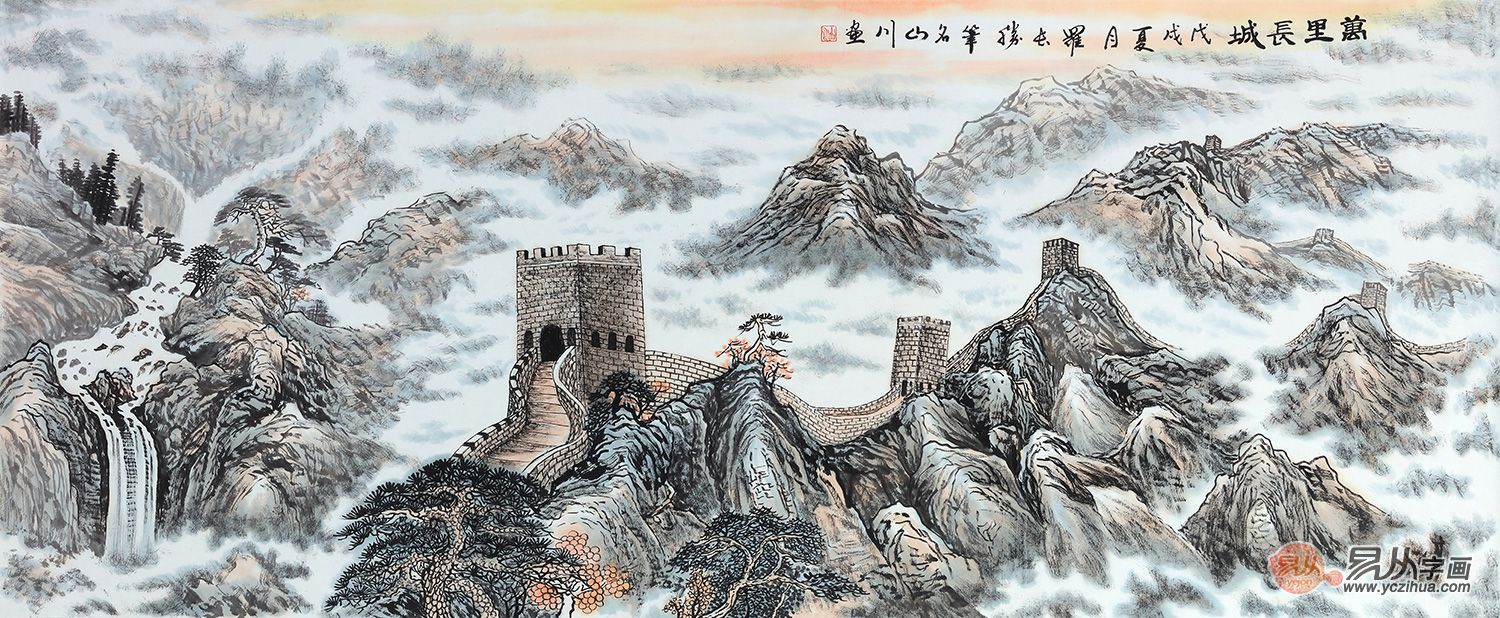 书房适合挂什么字画,名师手绘精品值得一品