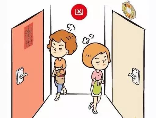 风水堂：门对门的风水影响