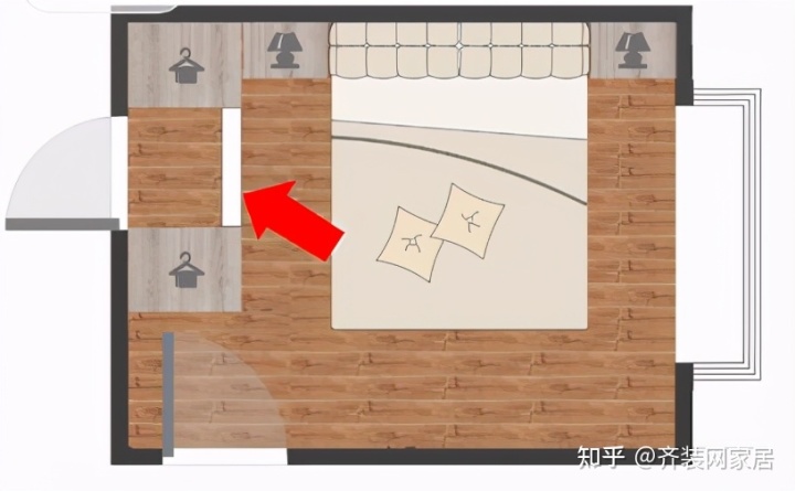 卫生间门对着床风水好不好_卫生间门间门装修效果图_床什么颜色好风水