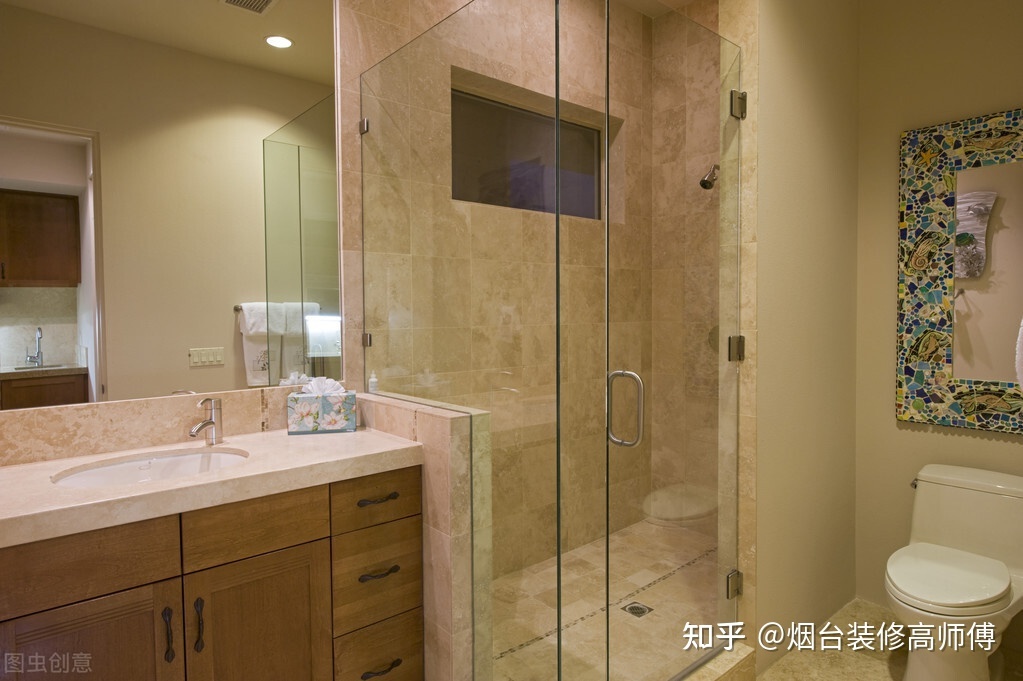 卫生间干湿分离怎么划分淋浴区？装修墙面用什么材料好