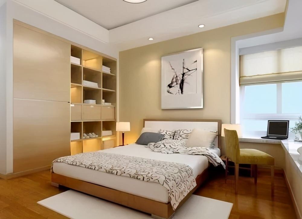 卧室空间小，简单一看就能一目了然！