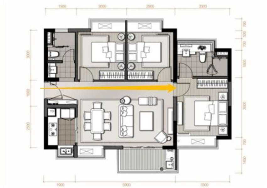 入户门对卧室门怎么化解_入户门对着卧室门风水画化解_卧室门对卧室门风水化解