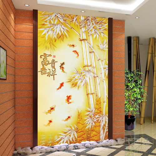 家装玄关用什么壁画好玄关壁画壁画有什么风水讲究