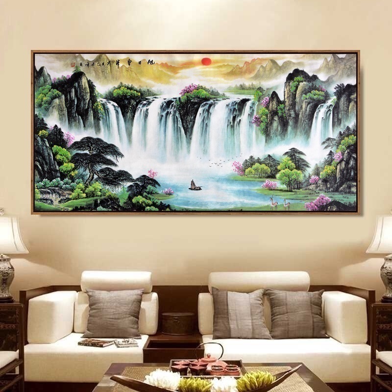 玄关墙纸壁画_3d玄关壁画_玄关壁画风水排名