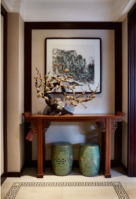 开门第一道风景，中国风的元素展现一种含蓄的完美