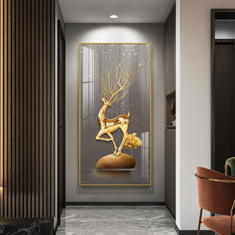 农村进大门玄关画挂什么图最好 风水_正对大门玄关挂画风水_玄关 画 风水