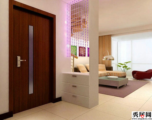 怎么装修才能让玄关成为一个美观而又实用的玄关