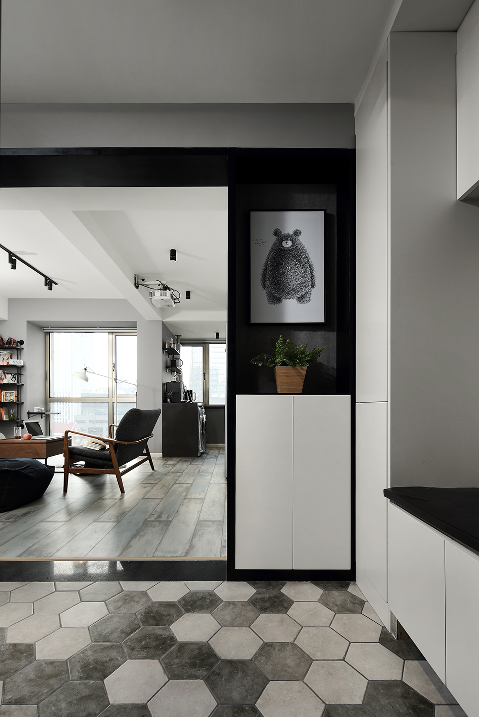 玄关风水_玄关装修风水指南_玄关地砖拼花风水