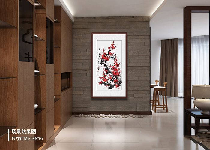 欧式玄关装修时挂怎样的画好玄关挂画需要注意什么