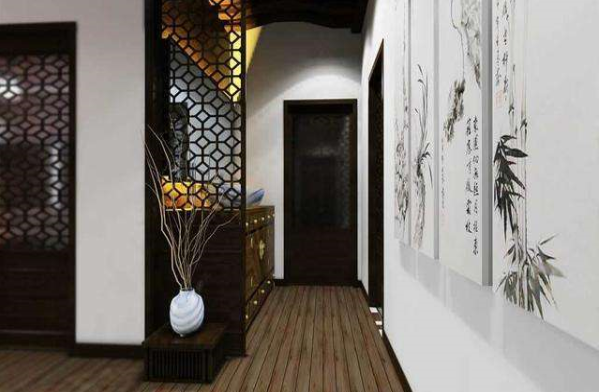 一下入户门玄关在风水上有什么讲究玄关挂什么画好