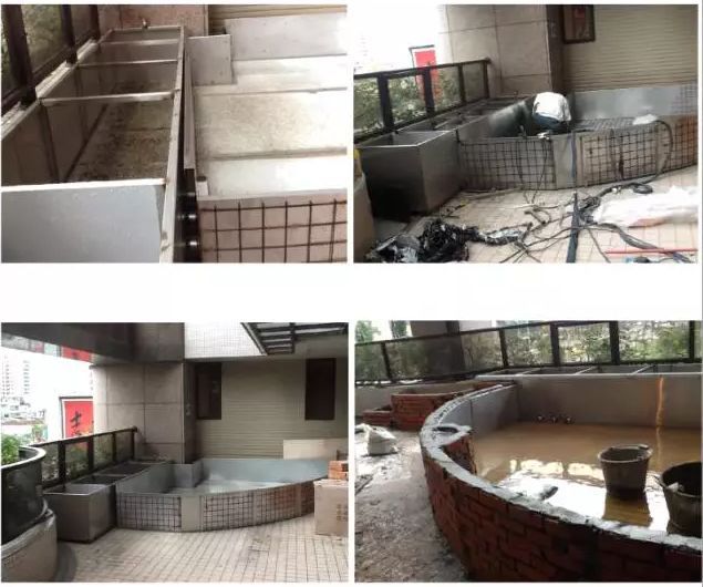 案例三高层建鱼池，妥妥的~假山图纸