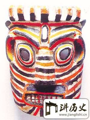 彝族新年祭祀面具