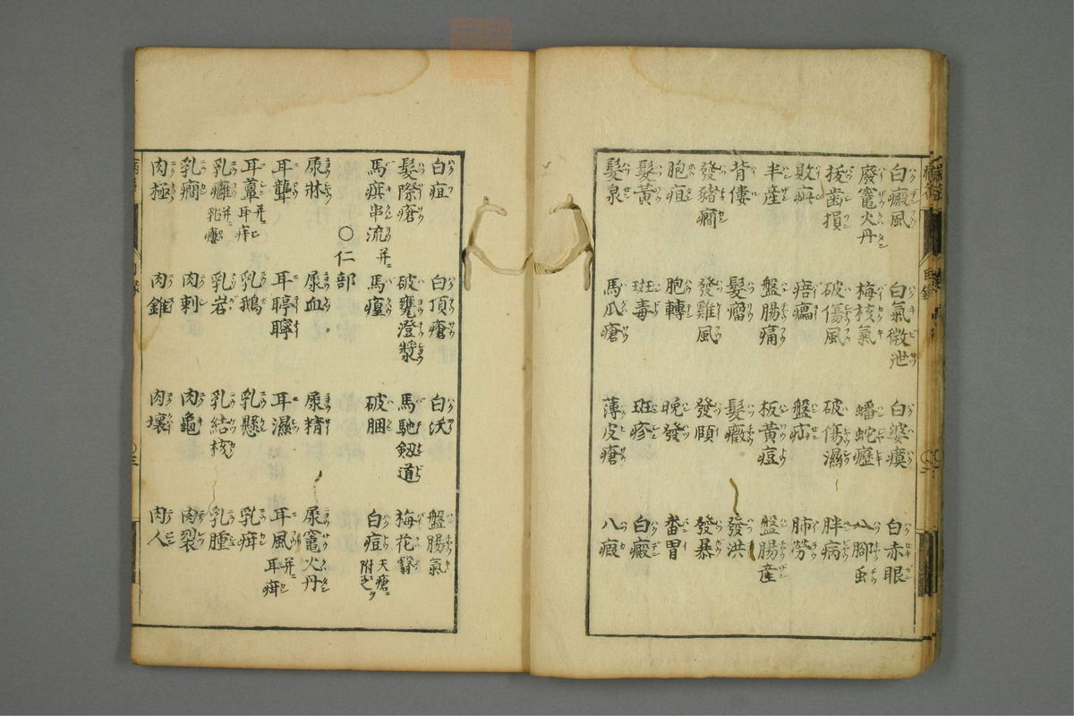 病名汇解_古籍图_第1册_第7页