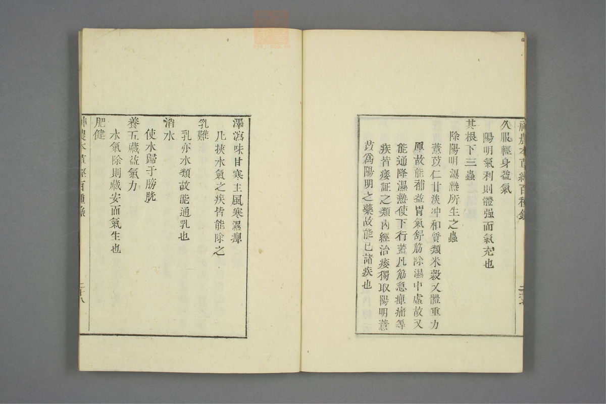 本草经百种录_古籍图_第1册_第38页